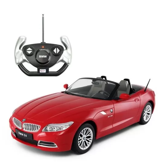 Masina cu telecomanda BMW Z4 rosu cu scara 1:12 