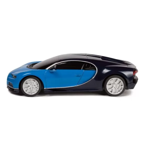 Masina cu telecomanda Bugatti Chiron albastru scara 1:24 Masina cu telecomanda Bugatti Chiron albastru scara 1:24