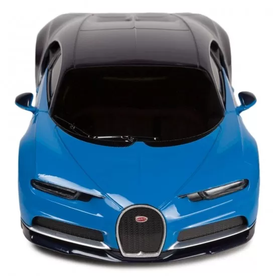 Masina cu telecomanda Bugatti Chiron albastru scara 1:24 Masina cu telecomanda Bugatti Chiron albastru scara 1:24