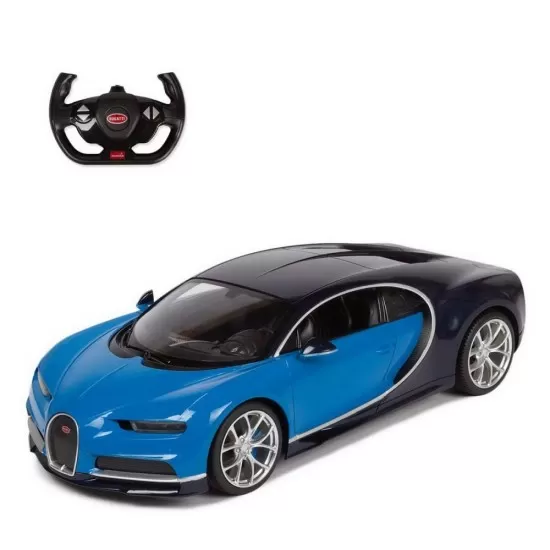 Masina cu telecomanda Bugatti Chiron albastru scara 1:14 Masina cu telecomanda Bugatti Chiron albastru scara 1:14