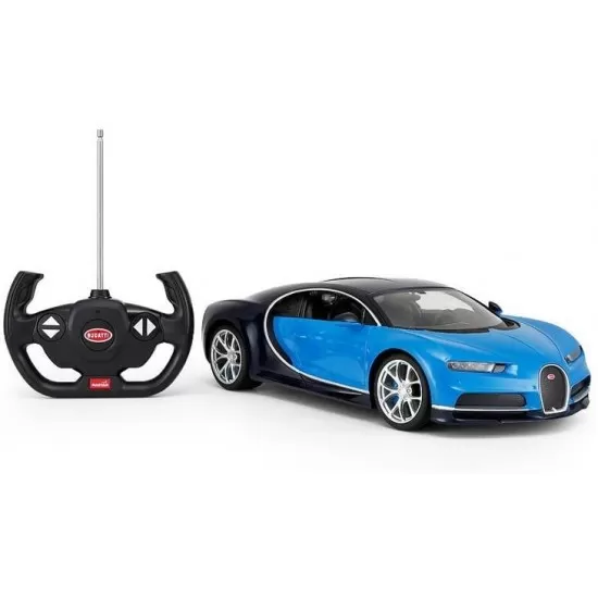 Masina cu telecomanda Bugatti Chiron albastru scara 1:14 Masina cu telecomanda Bugatti Chiron albastru scara 1:14