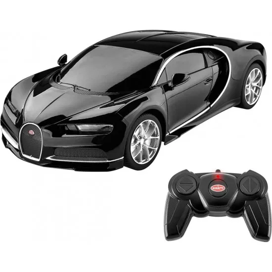 Masina cu telecomanda Bugatti Chiron negru scara 1:24