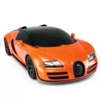 Masina cu telecomanda Bugatti Grand Sport Vitesse portocaliu scara 1:24