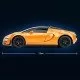 Masina cu telecomanda Bugatti Grand Sport Vitesse portocaliu scara 1:24