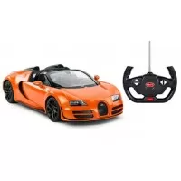 Masina cu telecomanda Bugatti Grand Sport Vitesse portocaliu cu scara 1:14
