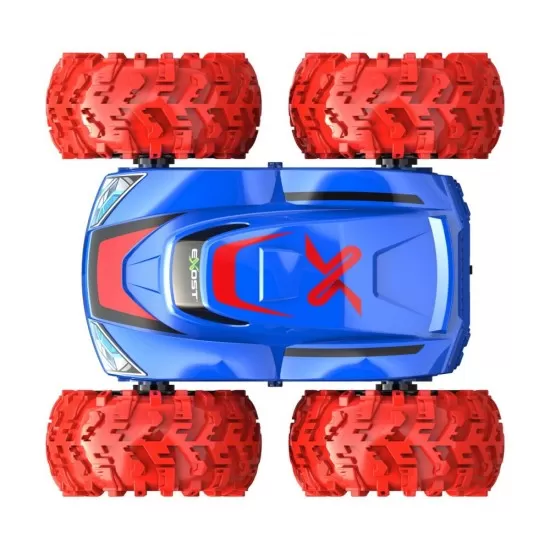 Masina cu telecomanda Exost 360 Cross rosie scara 1:18 Masina cu telecomanda Exost 360 Cross rosie scara 1:18