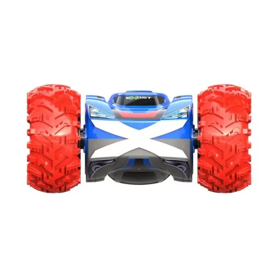 Masina cu telecomanda Exost 360 Cross rosie scara 1:18 Masina cu telecomanda Exost 360 Cross rosie scara 1:18