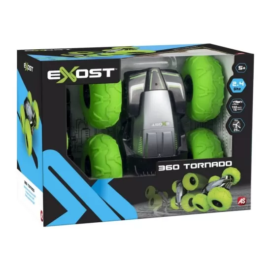 Masina cu telecomanda Exost 360 Tornado verde Masina cu telecomanda Exost 360 Tornado verde
