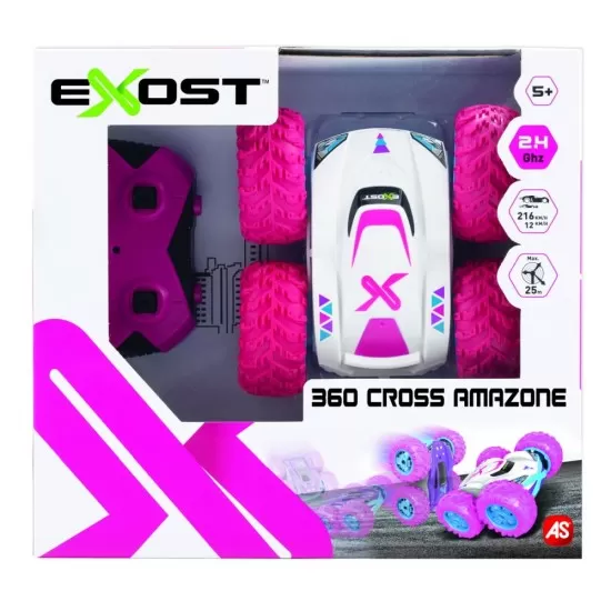 Masina cu telecomanda Exost RC scara 1:18 360 Cross Amazone Masina cu telecomanda Exost RC scara 1:18 360 Cross Amazone