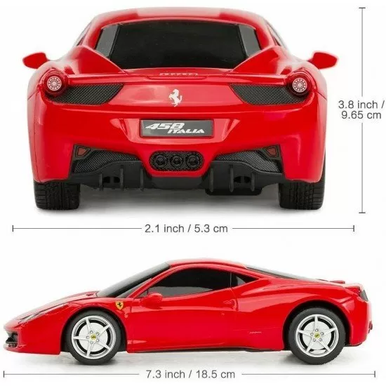 Masina cu telecomanda Ferrari 458 scara 1:24 Masina cu telecomanda Ferrari 458 scara 1:24