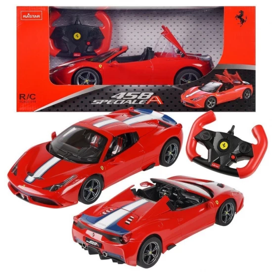 Masina cu telecomanda Ferrari 458 Speciale A rosu scara 1:14 Masina cu telecomanda Ferrari 458 Speciale A rosu scara 1:14
