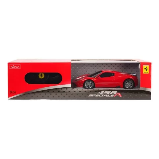 Masina cu telecomanda Ferrari 458 Speciale rosu cu scara 1:24 Masina cu telecomanda Ferrari 458 Speciale rosu cu scara 1:24