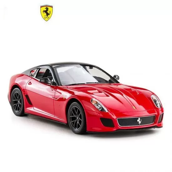 Masina cu telecomanda Ferrari 599 GTO rosie scara 1:14 Masina cu telecomanda Ferrari 599 GTO rosie scara 1:14