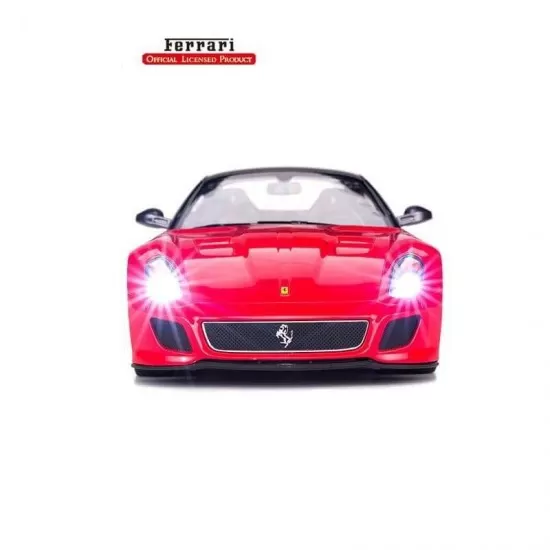 Masina cu telecomanda Ferrari 599 GTO rosie scara 1:14 Masina cu telecomanda Ferrari 599 GTO rosie scara 1:14