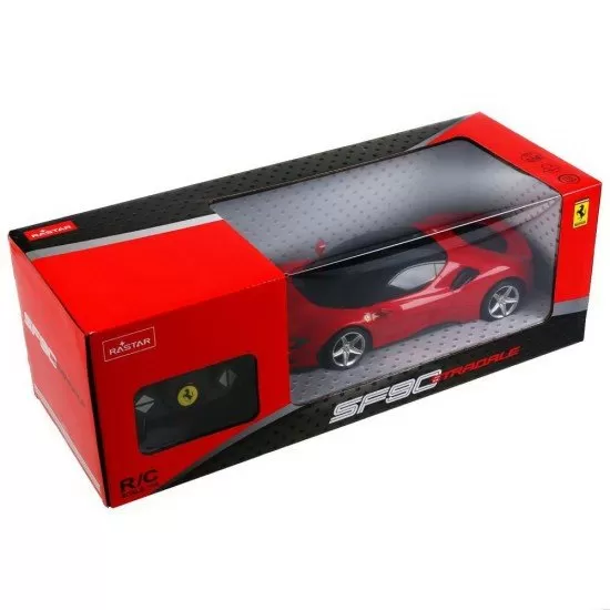 Masina cu telecomanda Ferrari SF 90 Stradale scara 1:18 Masina cu telecomanda Ferrari SF 90 Stradale scara 1:18