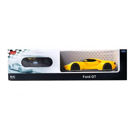 Masina cu telecomanda Ford GT galben scara 1:24