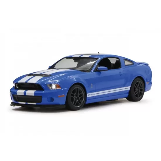 Masina cu telecomanda Ford Shelby GT500 albastru cu scara 1:14 Masina cu telecomanda Ford Shelby GT500 albastru cu scara 1:14