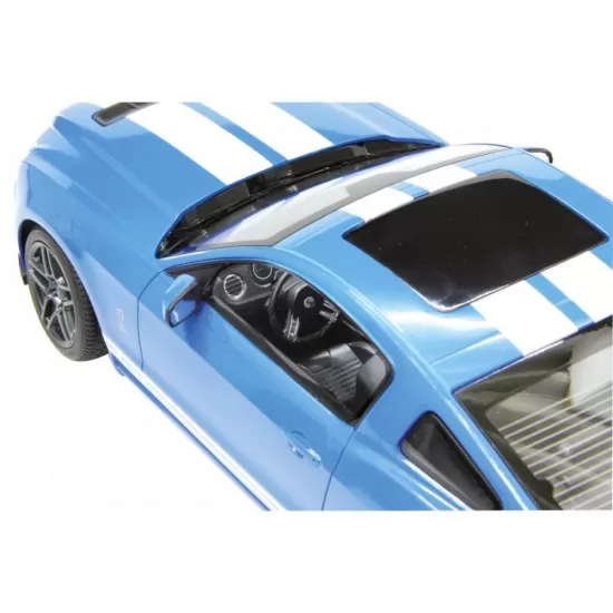 Masina cu telecomanda Ford Shelby GT500 albastru cu scara 1:14 Masina cu telecomanda Ford Shelby GT500 albastru cu scara 1:14