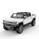 Masina cu telecomanda GMC Hummer EV alb scara 1:16 Masina cu telecomanda GMC Hummer EV alb scara 1:16