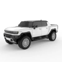Masina cu telecomanda Hummer EV alb scara 1:24