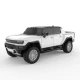 Masina cu telecomanda Hummer EV alb scara 1:24 Masina cu telecomanda Hummer EV alb scara 1:24