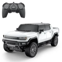 Masina cu telecomanda Hummer EV alb scara 1:24