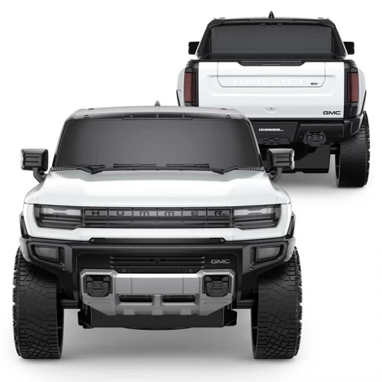 Masina cu telecomanda Hummer EV alb scara 1:24 Masina cu telecomanda Hummer EV alb scara 1:24