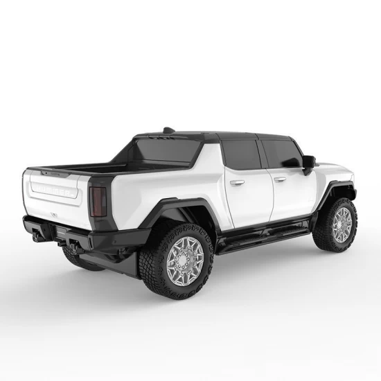 Masina cu telecomanda Hummer EV alb scara 1:24 Masina cu telecomanda Hummer EV alb scara 1:24