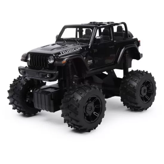 Masina cu telecomanda Jeep Wrangler JL negru cu scara 1:14 Masina cu telecomanda Jeep Wrangler JL negru cu scara 1:14