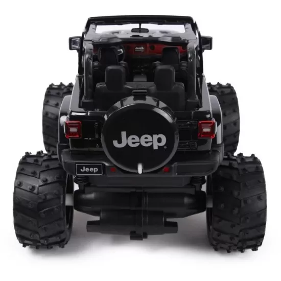 Masina cu telecomanda Jeep Wrangler JL negru cu scara 1:14 Masina cu telecomanda Jeep Wrangler JL negru cu scara 1:14