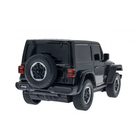 Masina cu telecomanda Jeep Wrangler JL negru scara 1:24 Masina cu telecomanda Jeep Wrangler JL negru scara 1:24