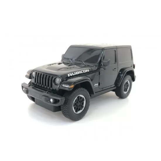 Masina cu telecomanda Jeep Wrangler JL negru scara 1:24 Masina cu telecomanda Jeep Wrangler JL negru scara 1:24