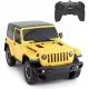Masina cu telecomanda Jeep Wrangler Rubicon galben scara 1:24 Masina cu telecomanda Jeep Wrangler Rubicon galben scara 1:24