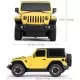 Masina cu telecomanda Jeep Wrangler Rubicon galben scara 1:24 Masina cu telecomanda Jeep Wrangler Rubicon galben scara 1:24