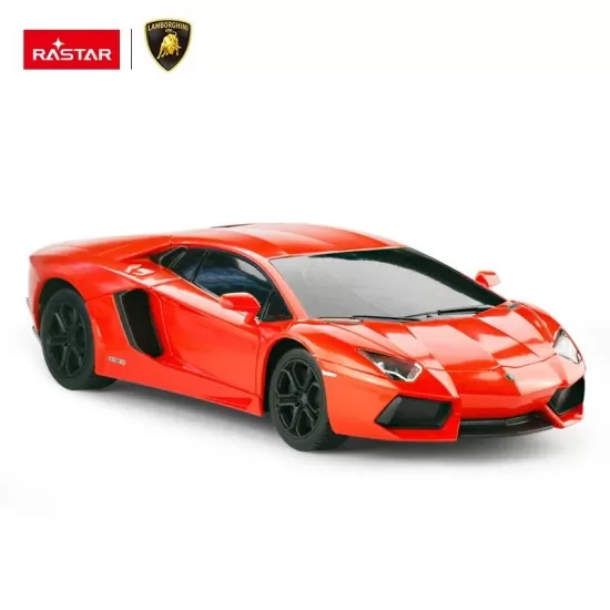 Masina cu telecomanda Lamborghini Aventador rosu scara 1:24 Masina cu telecomanda Lamborghini Aventador rosu scara 1:24