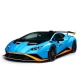 Masina cu telecomanda Lamborghini Huracan Sto albastru scara 1:14 Masina cu telecomanda Lamborghini Huracan Sto albastru scara 1:14
