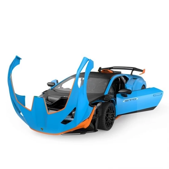 Masina cu telecomanda Lamborghini Huracan Sto albastru scara 1:14 Masina cu telecomanda Lamborghini Huracan Sto albastru scara 1:14