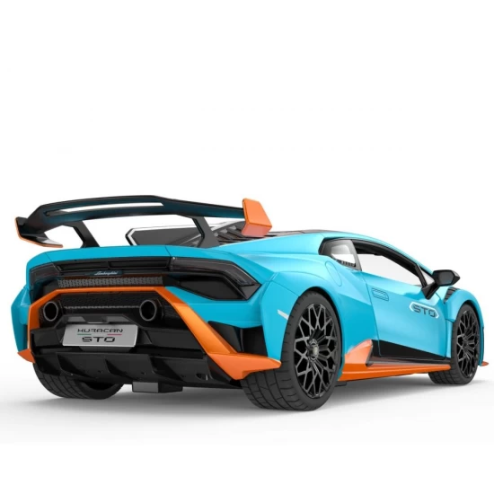 Masina cu telecomanda Lamborghini Huracan Sto albastru scara 1:14 Masina cu telecomanda Lamborghini Huracan Sto albastru scara 1:14