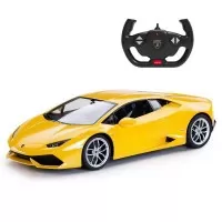 Masina cu telecomanda Lamborghini LP610-4 galbena scara 1:14