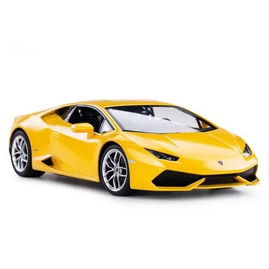 Masina cu telecomanda Lamborghini LP610-4 galbena scara 1:14 Masina cu telecomanda Lamborghini LP610-4 galbena scara 1:14