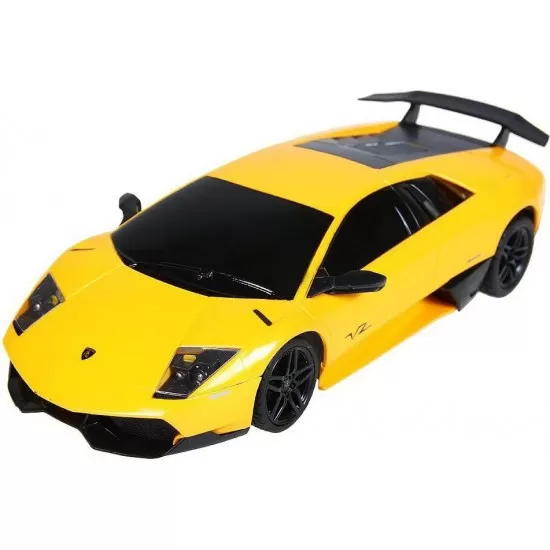 Masina cu telecomanda Lamborghini Murcielago LP670 galben scara 1:24 Masina cu telecomanda Lamborghini Murcielago LP670 galben scara 1:24