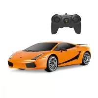 Masina cu telecomanda Lamborghini portocaliu cu scara 1:24