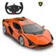 Masina cu telecomanda Lamborghini Sian portocaliu cu scara 1:14
