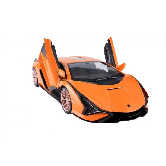 Masina cu telecomanda Lamborghini Sian portocaliu cu scara 1:14