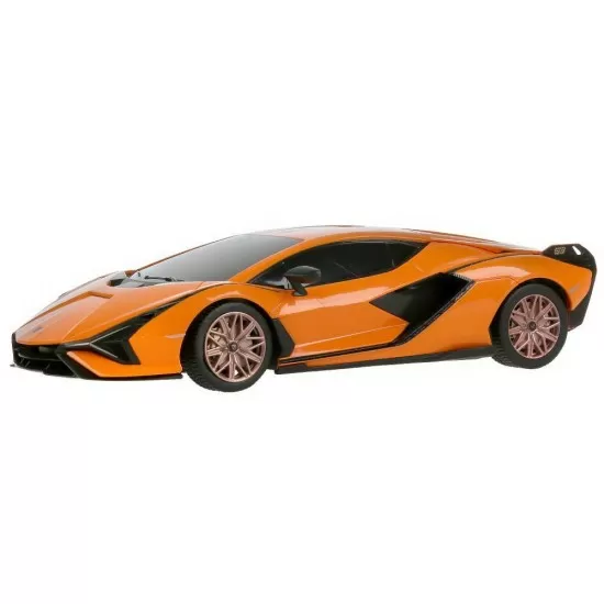 Masina cu telecomanda Lamborghini Sian portocaliu scara 1:24 Masina cu telecomanda Lamborghini Sian portocaliu scara 1:24