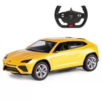 Masina cu telecomanda Lamborghini Urus galben scara 1:14