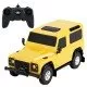 Masina cu telecomanda Land Rover Defender galben scara 1:24 Masina cu telecomanda Land Rover Defender galben scara 1:24