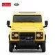 Masina cu telecomanda Land Rover Defender galben scara 1:24 Masina cu telecomanda Land Rover Defender galben scara 1:24