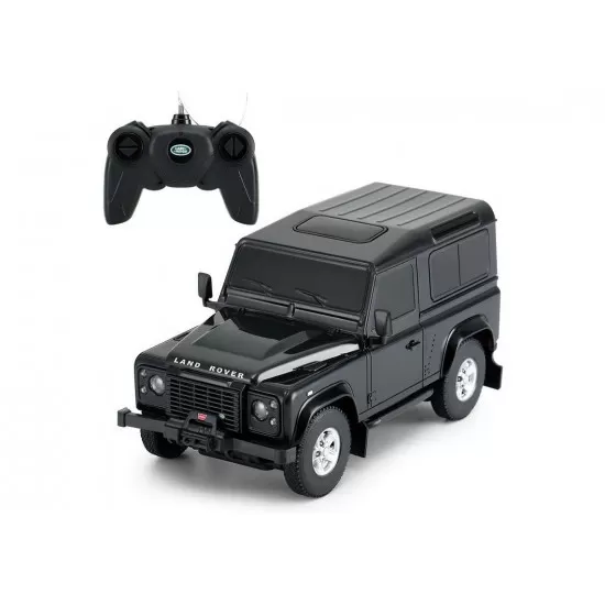 Masina cu telecomanda Land Rover Defender negru scara 1:24 Masina cu telecomanda Land Rover Defender negru scara 1:24