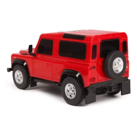 Masina cu telecomanda Land Rover Defender rosie scara 1:24